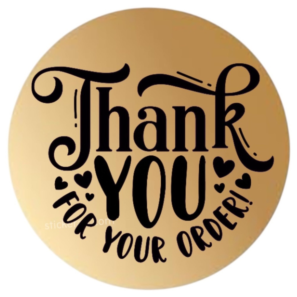 100 Thank You Stickers for poshmark 2 in round  | Shipping Supplies | NWT - Picture 13 of 13